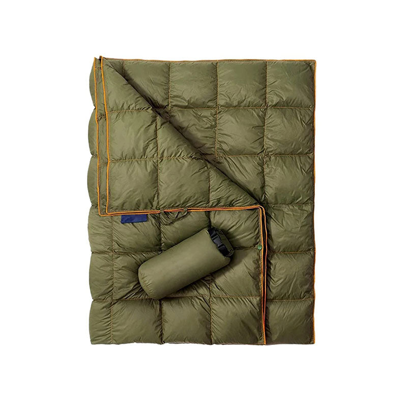 Campingfilt lätt & vattentät – värme och skydd i naturen Grön