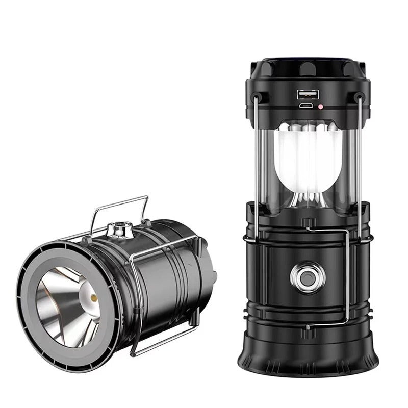 Campinglykta med ficklampa för camping och beredskap
