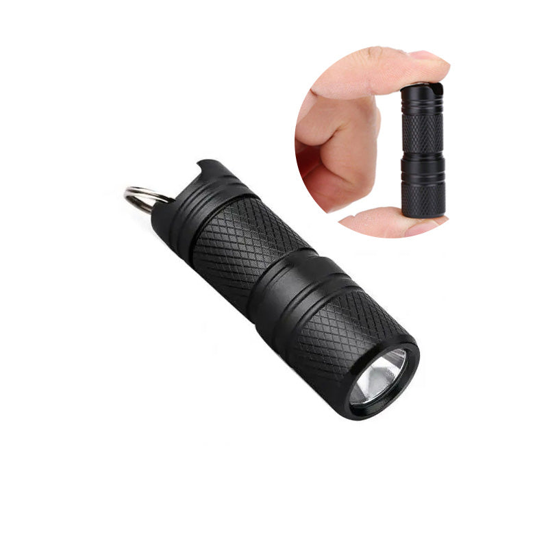Ficklampa mini - uppladdningsbar, vattentät och kraftfull