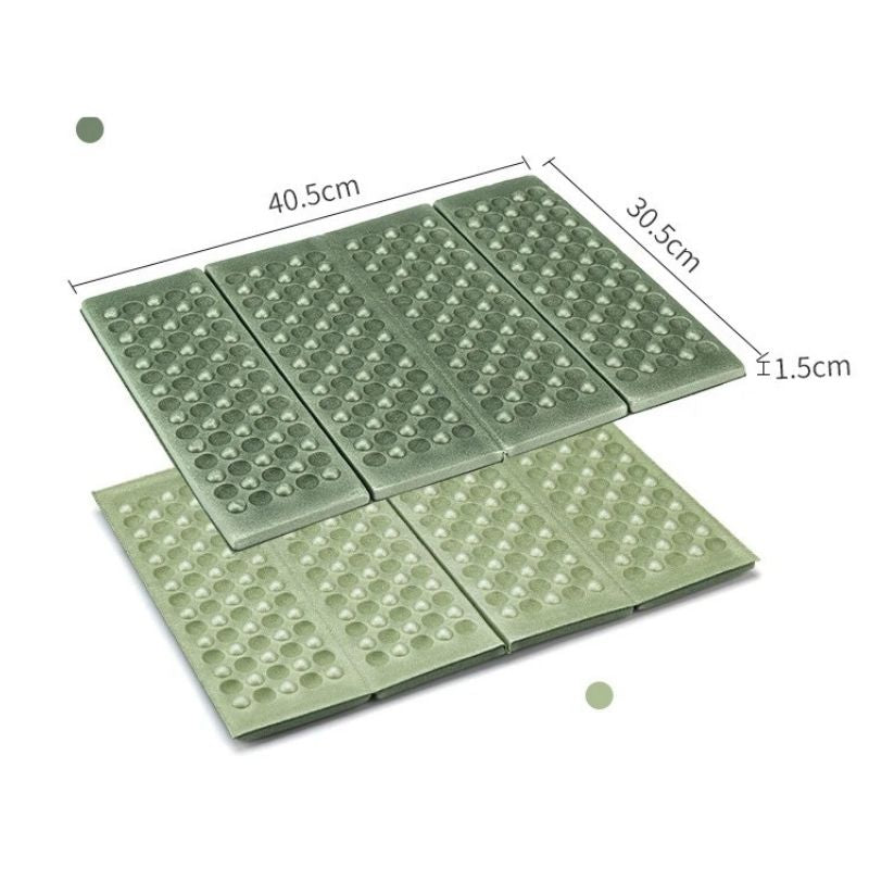 Hopfällbart sittunderlag – kompakt och smidigt för vandring