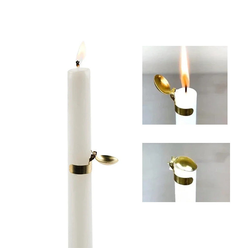 Ljussläckare för stearinljus 4-pack Guld