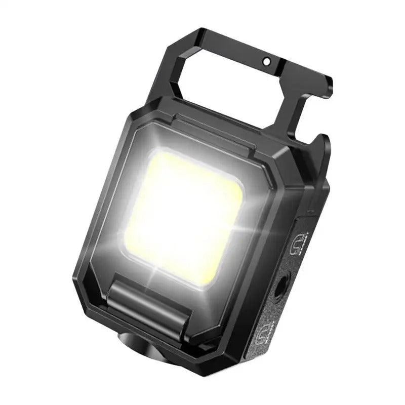 Nyckelringsficklampa 1000 lumen - Uppladdningsbar & vattentät