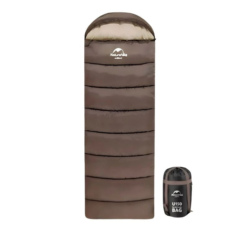 Allround Sovsäck – Bomull, Isolerad & Fuktavvisande Brun