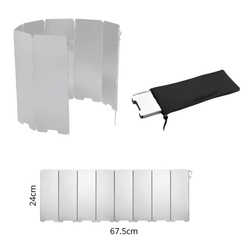 Camping Vindskydd – Gasolkök & Stormkök med Förvaringspåse