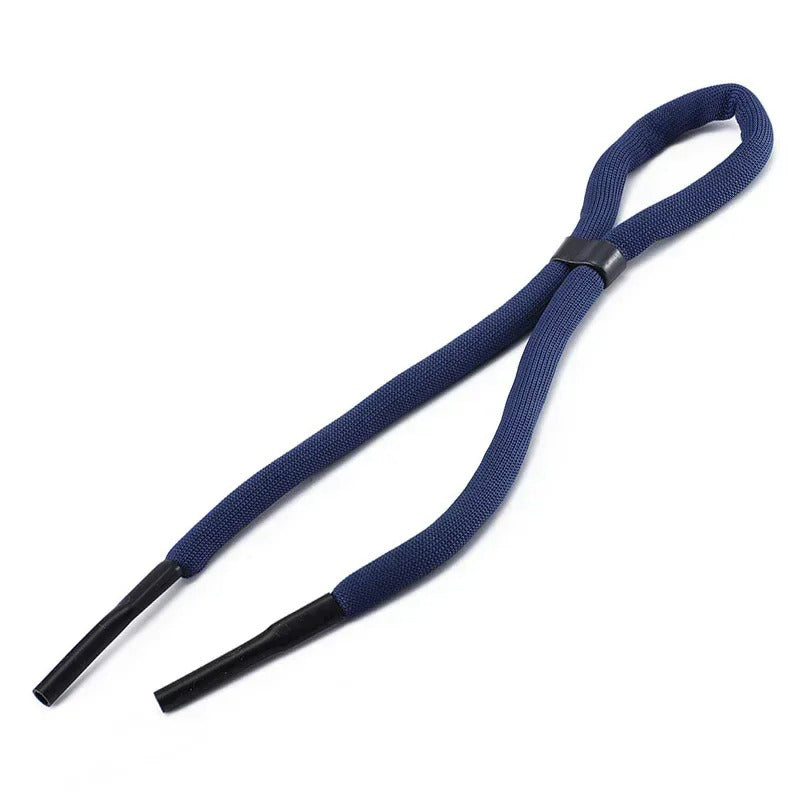 Flytband till glasögon – håll solglasögonen säkra på vattnet Marinblå