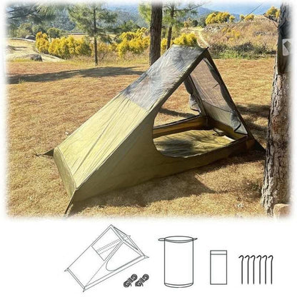 Lätt 1-Personstält – Myggskydd för Camping