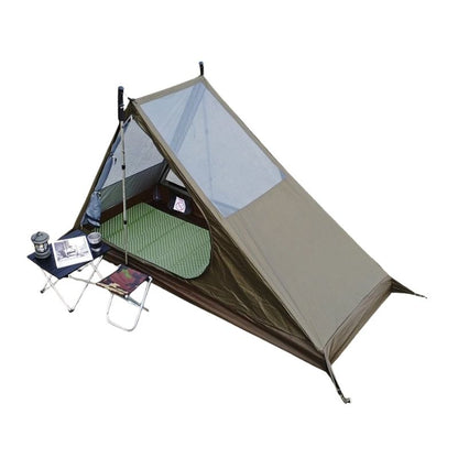 Tält 1-manna med myggskydd för camping
