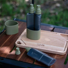 3-i-1 Kryddflaska för Camping – Tätsluten & Portabel