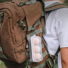 Äggförvaringsbehållare för friluftsliv – stöttålig och lätt att bära