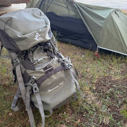Campingryggsäck 75L – Hiking, trekking & friluftsliv