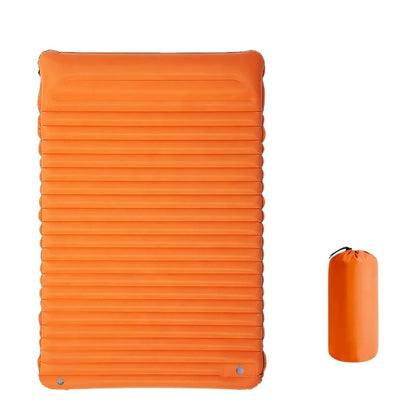 Dubbel liggunderlag för camping och vandring Orange