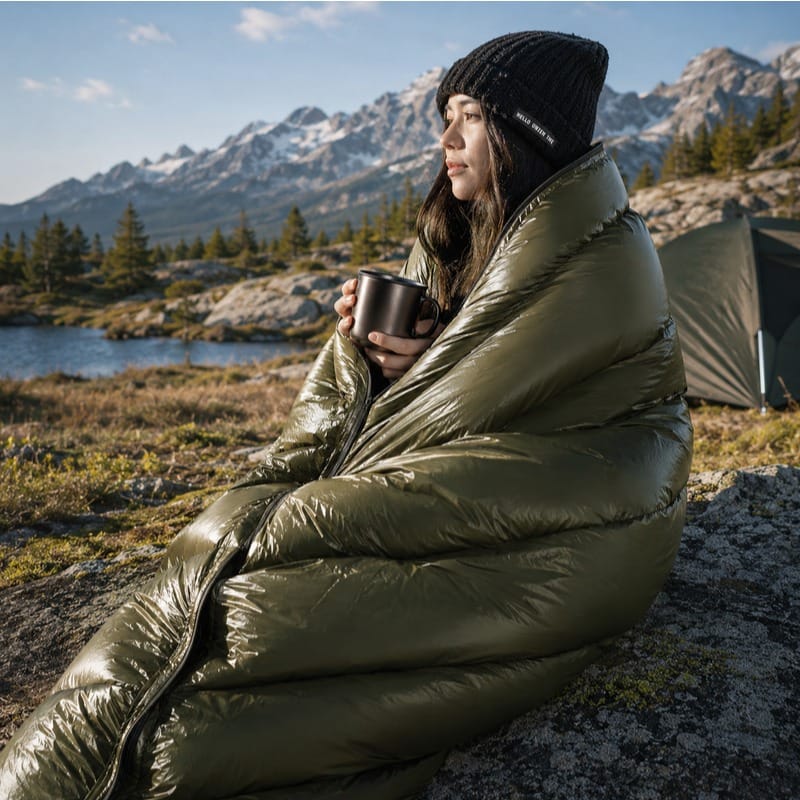 Dunsovsäck för camping och vandring - bild 3