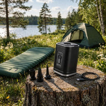 Elektrisk luftpump för liggunderlag och camping