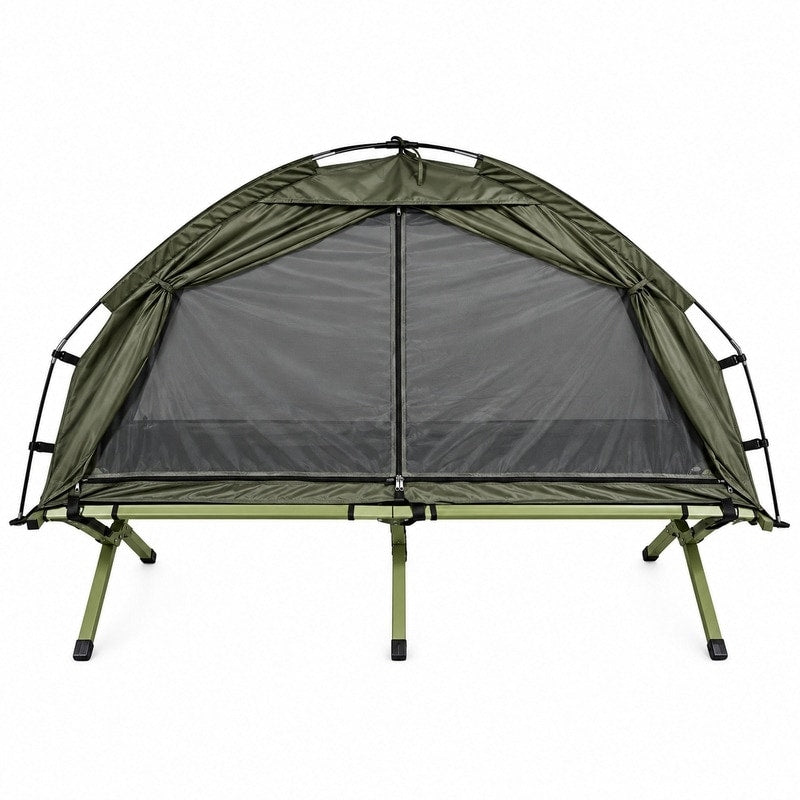 Enmanstält med upphöjd campingbädd - bild 1