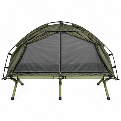 Enmanstält med upphöjd campingbädd - bild 1