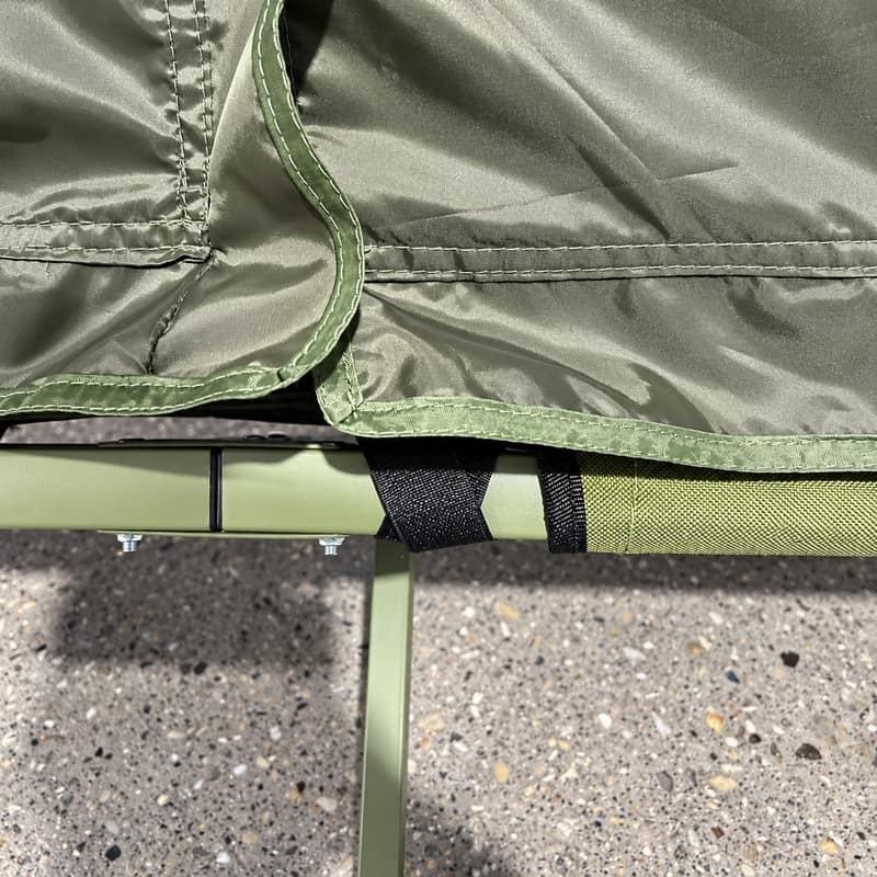 Enmanstält med upphöjd campingbädd - bild 3