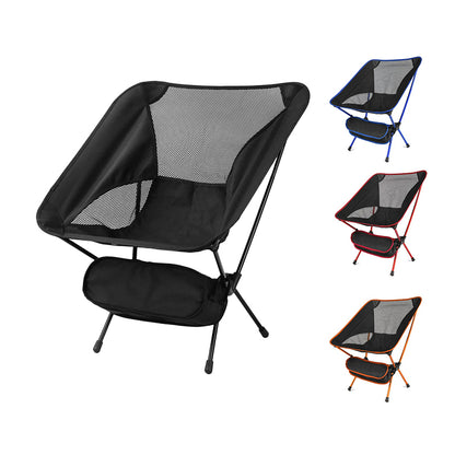 Ergonomisk campingstol i aluminium