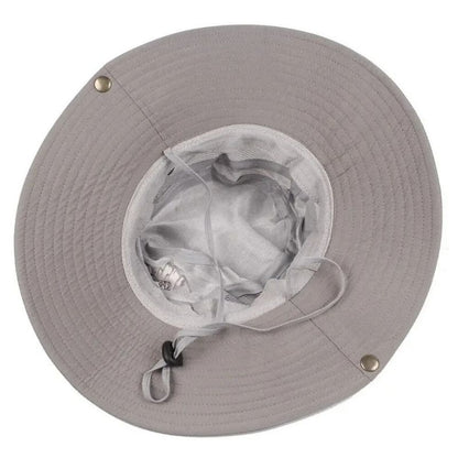 Fiskehatt med mesh ventilerande UV-skydd