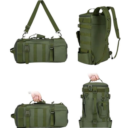 Fiskeväska Ryggsäck – Med Spöhållare & Flera Fack