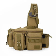 Fiskeväska med Spöhållare – Taktisk & Vattentålig