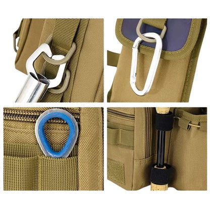 Fiskeväska med Spöhållare – Taktisk & Vattentålig