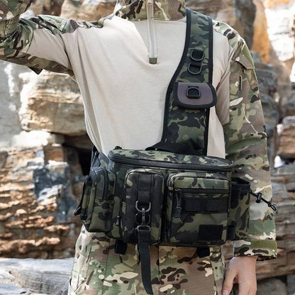 Fiskeväska med Spöhållare – Taktisk & Vattentålig