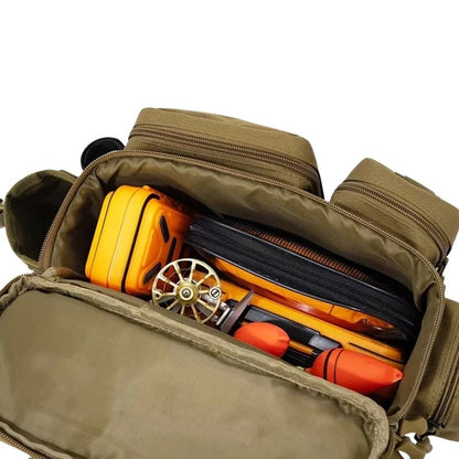 Fiskeväska med Spöhållare – Taktisk & Vattentålig