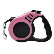 Flexikoppel för hund Rosa
