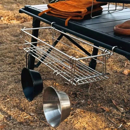 Förvaringskorg för campingbord