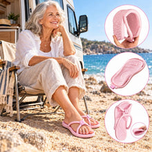 Hopfällbara tofflor för resa och camping