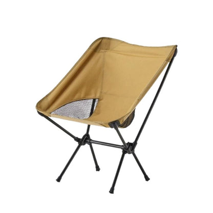 Hopfällbar campingstol för friluftsliv