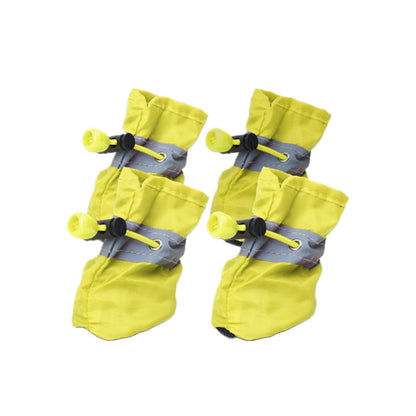 Hundskor vattentäta med reflex – halkfria & justerbara tasskydd