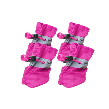 Hundskor vattentäta med reflex – halkfria & justerbara tasskydd