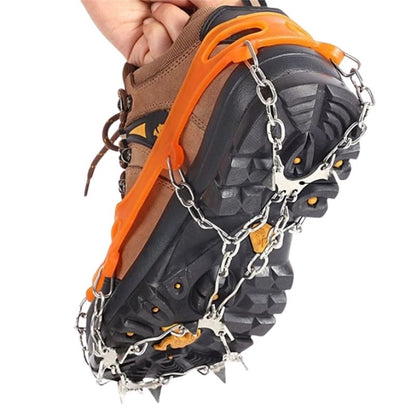 Isbroddar för Skor – Stålkedjor för Snö & Vandring Strl 35-48
