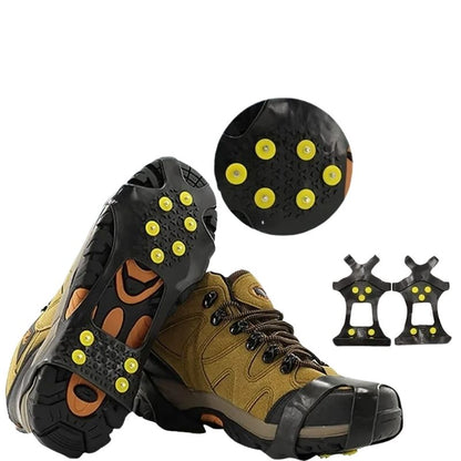 Snö- & Isbroddar – Halkskyddande Gummigrepp för Skor