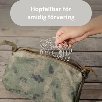 Hopfällbar Kaffefilterhållare – För Camping & Resor