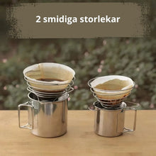 Hopfällbar Kaffefilterhållare – För Camping & Resor