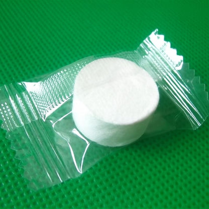 50-pack komprimerade våtservetter – camping och vardag