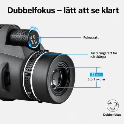 Monokikare för camping och vandring