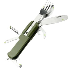 Multiverktyg Bestick – 7-i-1 för Camping & Friluftsliv