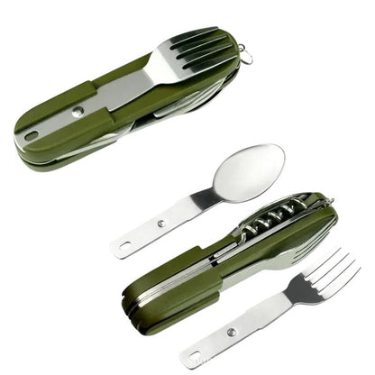 Multiverktyg Bestick – 7-i-1 för Camping & Friluftsliv