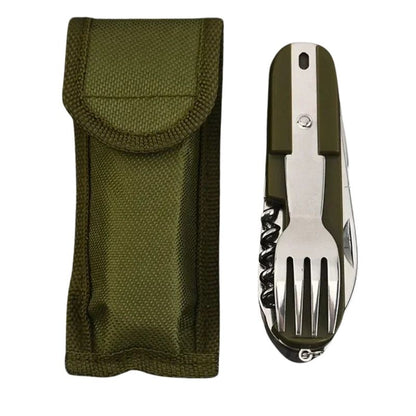 Multiverktyg Bestick – 7-i-1 för Camping & Friluftsliv