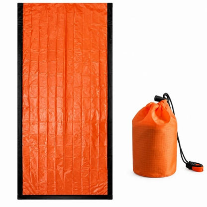 Nödsovsäck med värmereflekterande material Orange