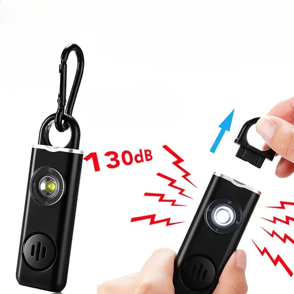 Överfallslarm 130 dB - kompakt personlarm
