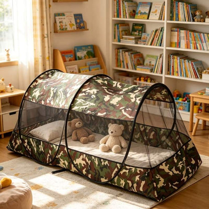 Pop up myggnätstält för camping