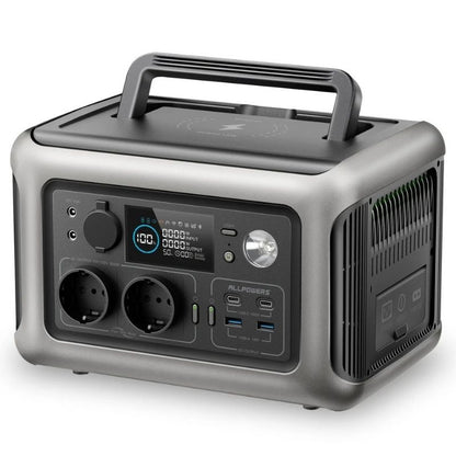 Portabel kraftstation 600W för camping och beredskap