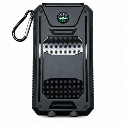 Powerbank med solceller – tålig, vattentät & 10 000 mAh