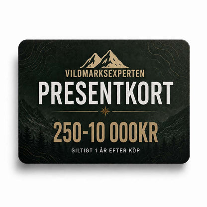 Presentkort Vildmarksexperten