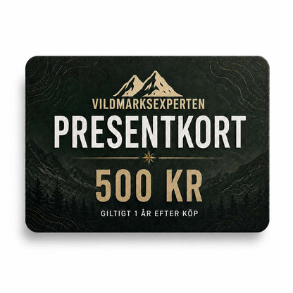 Presentkort Vildmarksexperten