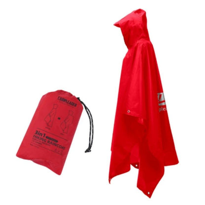 Multifunktionell Regnponcho – Tältduk & Skydd
